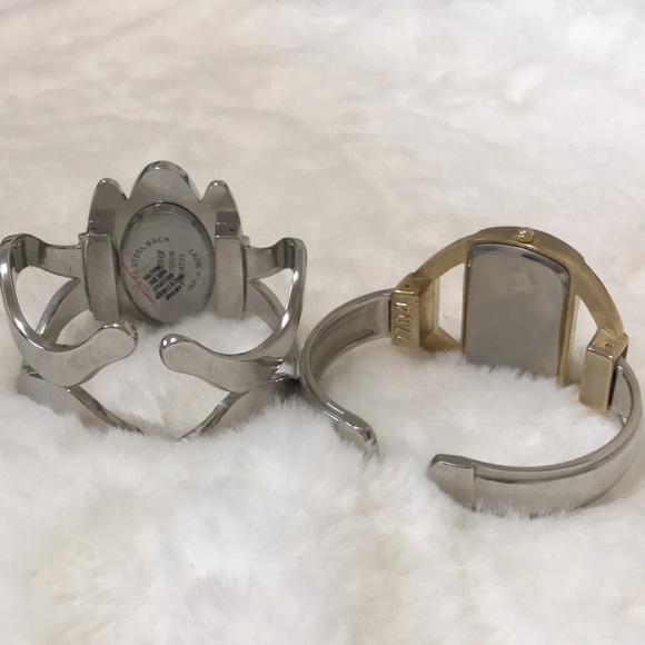 2 Geneva Platinum statement watches (4 for 10$) - Picture 2 of 2